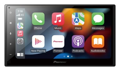 Pioneer SPH-DA360DAB Langaton CarPlay, DAB radio ja Bluetooth