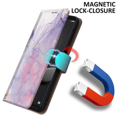 Huawei MATE 10 PRO Suojakuori Lompakkokotelo (Violetti)