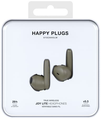 Happy Plugs Joy Lite täysin langattomat in-ear kuulokkeet (vihreä)