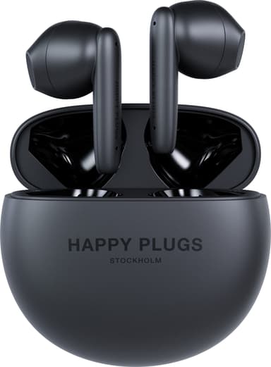 Happy Plugs Joy Lite täysin langattomat in-ear kuulokkeet (musta)