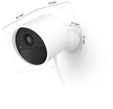 Philips Hue turvakamera (langallinen/valkoinen)