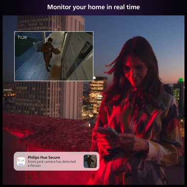 Philips Hue turvakamera (langallinen/valkoinen)