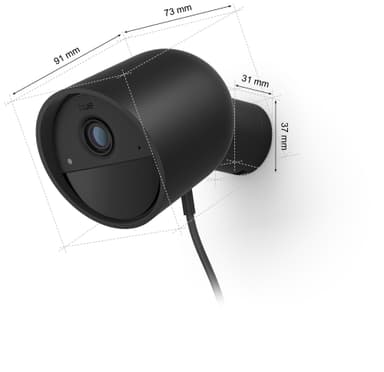 Philips Hue turvakamera (langallinen/musta)