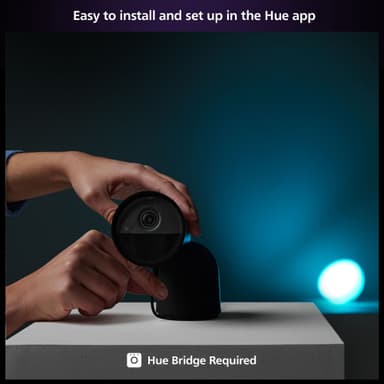 Philips Hue turvakamera (pöytämalli/musta)