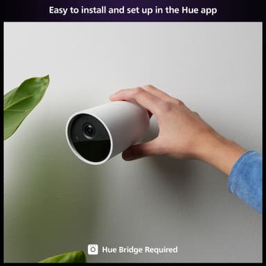 Philips Hue turvakamera (akkukäyttöinen/valkoinen)