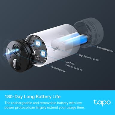TP-Link Tapo C400S2 WiFi langaton turvakamera ulkokäyttöön