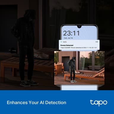 TP-Link Tapo C325WB WiFi turvakamera ulkokäyttöön
