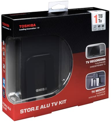 Toshiba Stor.E ALU 1 TB kovalevy TV kit