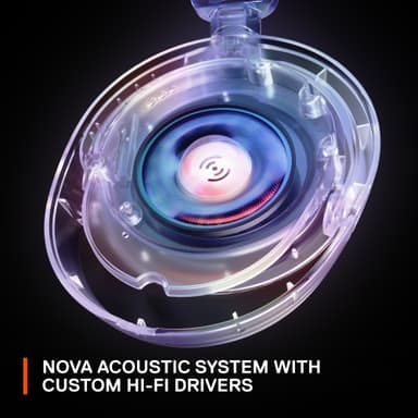 SteelSeries Arctis Nova 7P langattomat pelikuulokkeet (valkoinen)