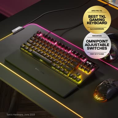 SteelSeries Apex Pro tenkeyless 2023 pelinäppäimistö
