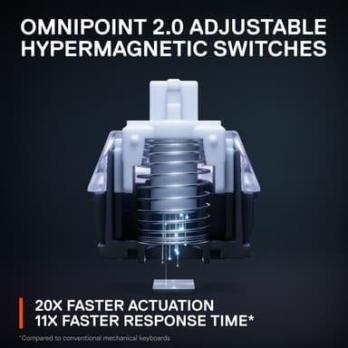 SteelSeries Apex Pro tenkeyless 2023 pelinäppäimistö