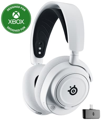 SteelSeries Arctis Nova 7X langattomat pelikuulokkeet (valkoinen)