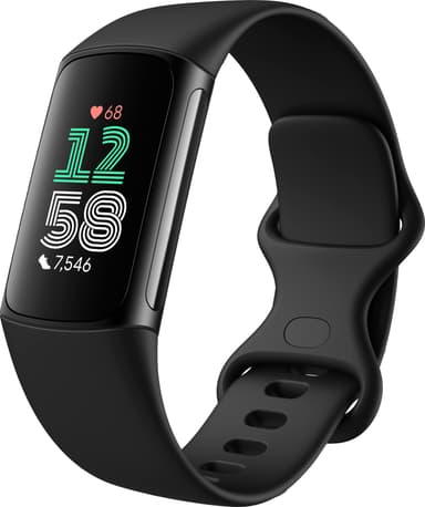 Fitbit Charge 6 aktiivisuusranneke (musta)