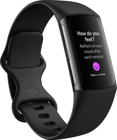 Fitbit Charge 6 aktiivisuusranneke (musta)