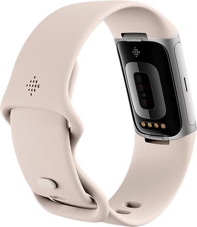 Fitbit Charge 6 aktiivisuusranneke (hopea/beige)