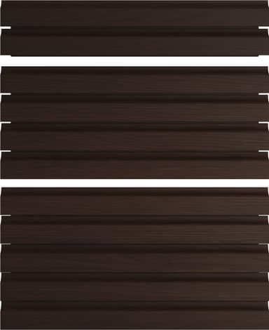 Epoq Lamella laatikon paneeli keittiöön 80x13 (tumma tammi)