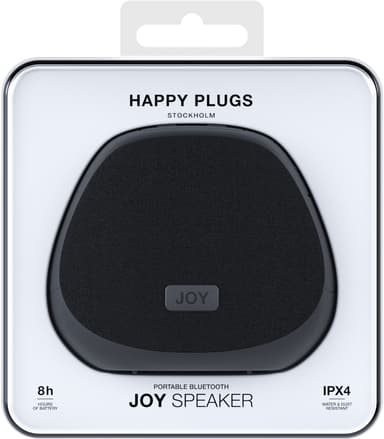Happy Plugs Joy kannettava kaiutin (musta)