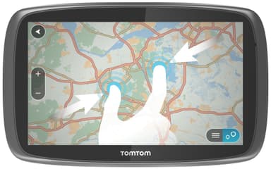 TomTom Go 5000 GPS + elinikäiset karttapäivitykset