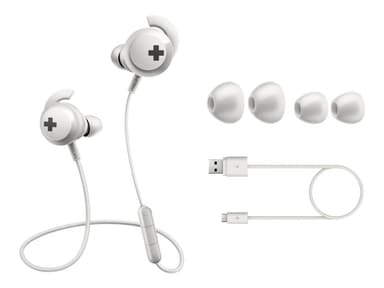 Philips SHB4305W Bluetooth-urheilukuulokkeet - valkoinen