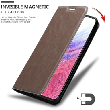 Samsung Galaxy A53 5G Suojakuori Kotelo (Ruskea)
