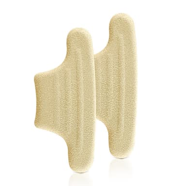 Klippbar hälskydd 2-par Beige