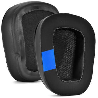 Vaihtotyynyt, joissa on Memory Foam -korvatyynynsuojus Logitech G633/G933:lle Musta