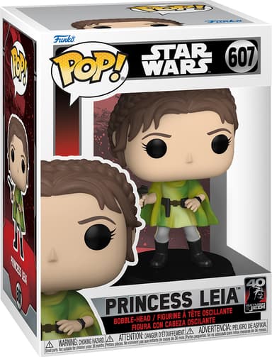 Funko Pop! Vinyl Star Wars RotJ 40th Leia figuuri
