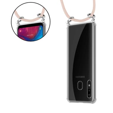 Samsung Galaxy A20/A30/M10s Suojakuori Kotelo (Pinkki)
