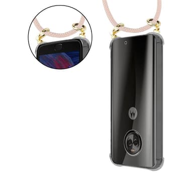 Motorola MOTO X4 Suojakuori Kotelo (Vaaleanpunainen)