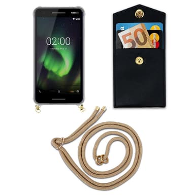 Nokia 2.1 Suojakuori Kotelo (Ruskea)