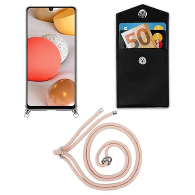 Samsung Galaxy A42 4G Suojakuori Kotelo (Pinkki)