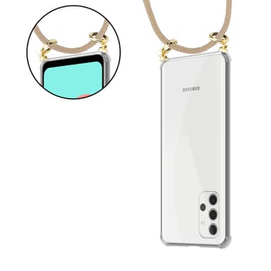 Samsung Galaxy A32 4G Suojakuori Kotelo (Ruskea)