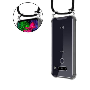 LG G8 ThinQ Suojakuori Kotelo (Musta)
