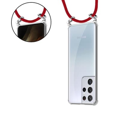 Samsung Galaxy S21 ULTRA Suojakuori Kotelo (Punainen)