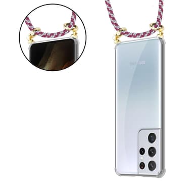 Samsung Galaxy S21 ULTRA Suojakuori Kotelo (Punainen)