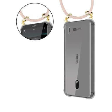 Nokia 2.2 Suojakuori Kotelo (Vaaleanpunainen)