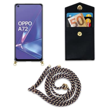 Oppo A52 Suojakuori Kotelo (Sininen)