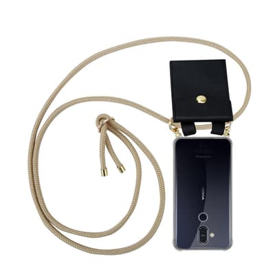 Nokia 8.1 Suojakuori Kotelo (Ruskea)