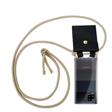 Samsung Galaxy A42 4G Suojakuori Kotelo (Ruskea)