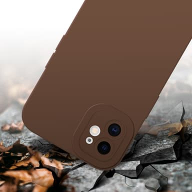 iPhone 11 Suojakuori Kotelo (Ruskea)