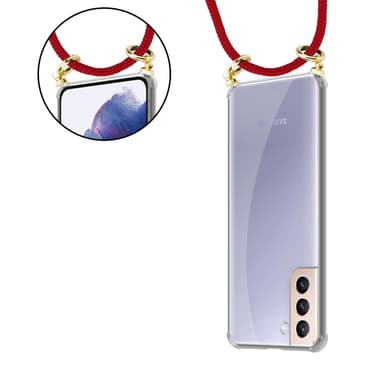 Samsung Galaxy S21 PLUS Suojakuori Kotelo (Punainen)
