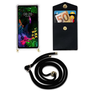 LG G8S Suojakuori Kotelo (Musta)