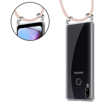 Samsung Galaxy A10s / M01s Suojakuori Kotelo (Pinkki)