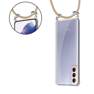 Samsung Galaxy S21 PLUS Suojakuori Kotelo (Ruskea)