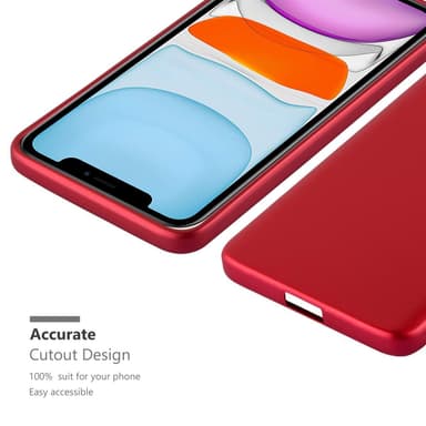 iPhone 11 Suojakuori Kotelo (Punainen)