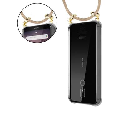 Nokia 3.2 Suojakuori Kotelo (Ruskea)