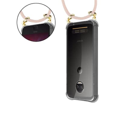 Motorola MOTO Z2 Suojakuori Kotelo (Vaaleanpunainen)