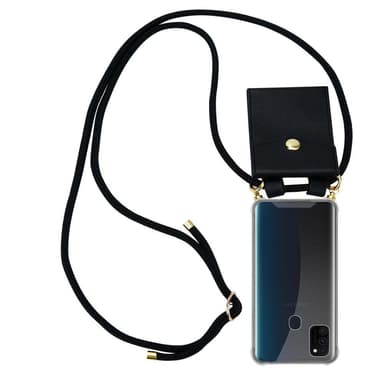 Samsung Galaxy M21 / M30s Suojakuori Kotelo (Musta)