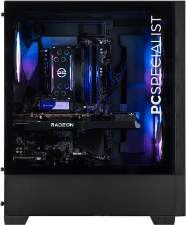 PCSpecialist Prime 500 R5-7X/16/1024/RX6700XT pelitietokone