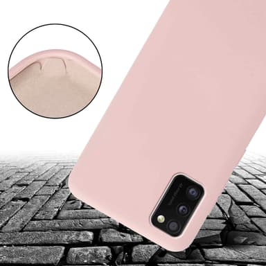 Samsung Galaxy A41 Suojakuori Kotelo (Vaaleanpunainen)